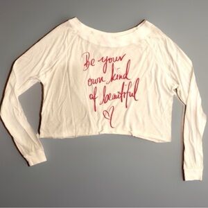 Hippe Beach Bum Own Kind of Beautiful Cropped top